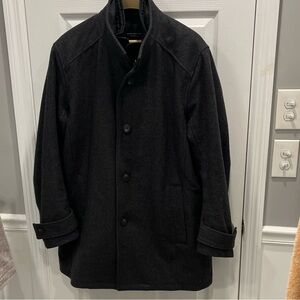 Men's Gray Pea Coat